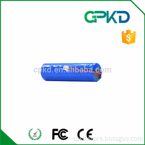 Li-ion 18650 battery pack 1S1P